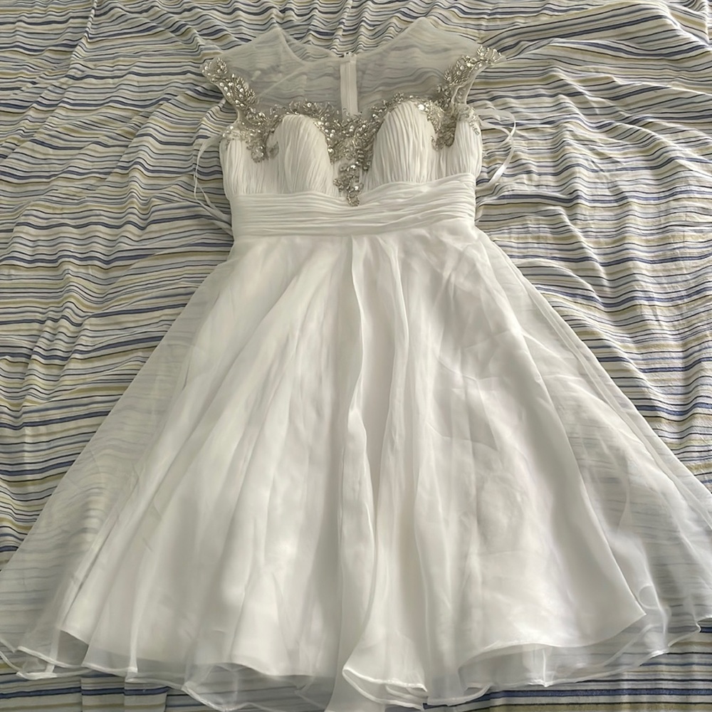 White dress